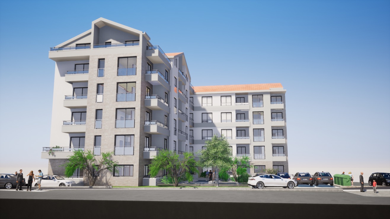 Projekt:<b>
                                                                    Apartmanski objekat Grđevica
                                                                </b>