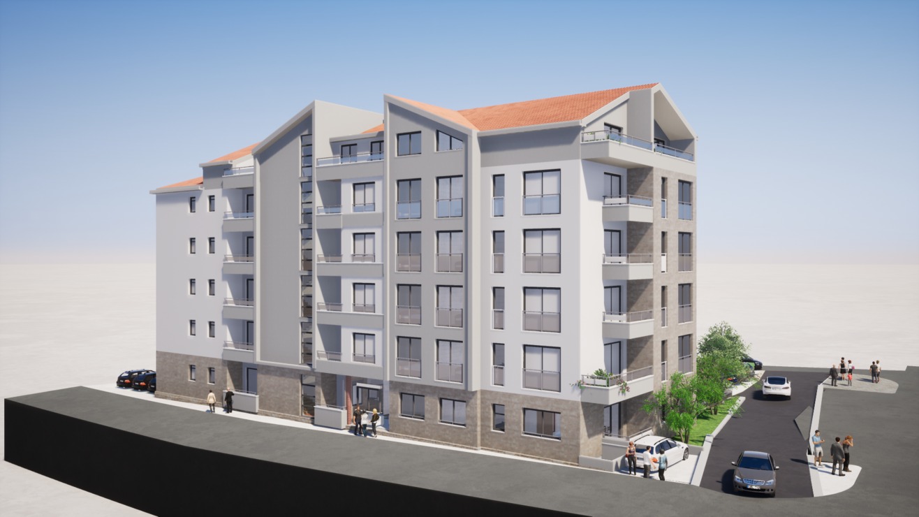 Projekt:<b>
                                                                    Apartmanski objekat Grđevica
                                                                </b>