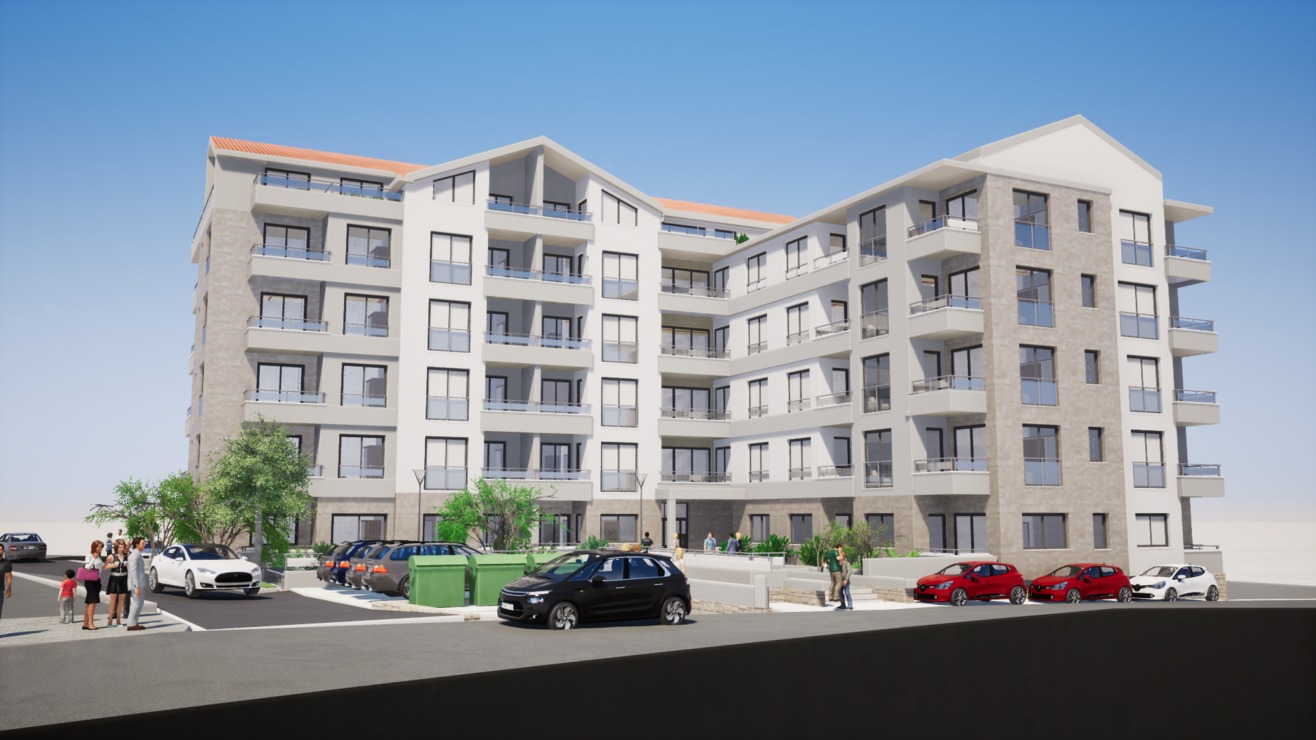 Projekt:<b>
                                                                    Apartmanski objekat Grđevica
                                                                </b>