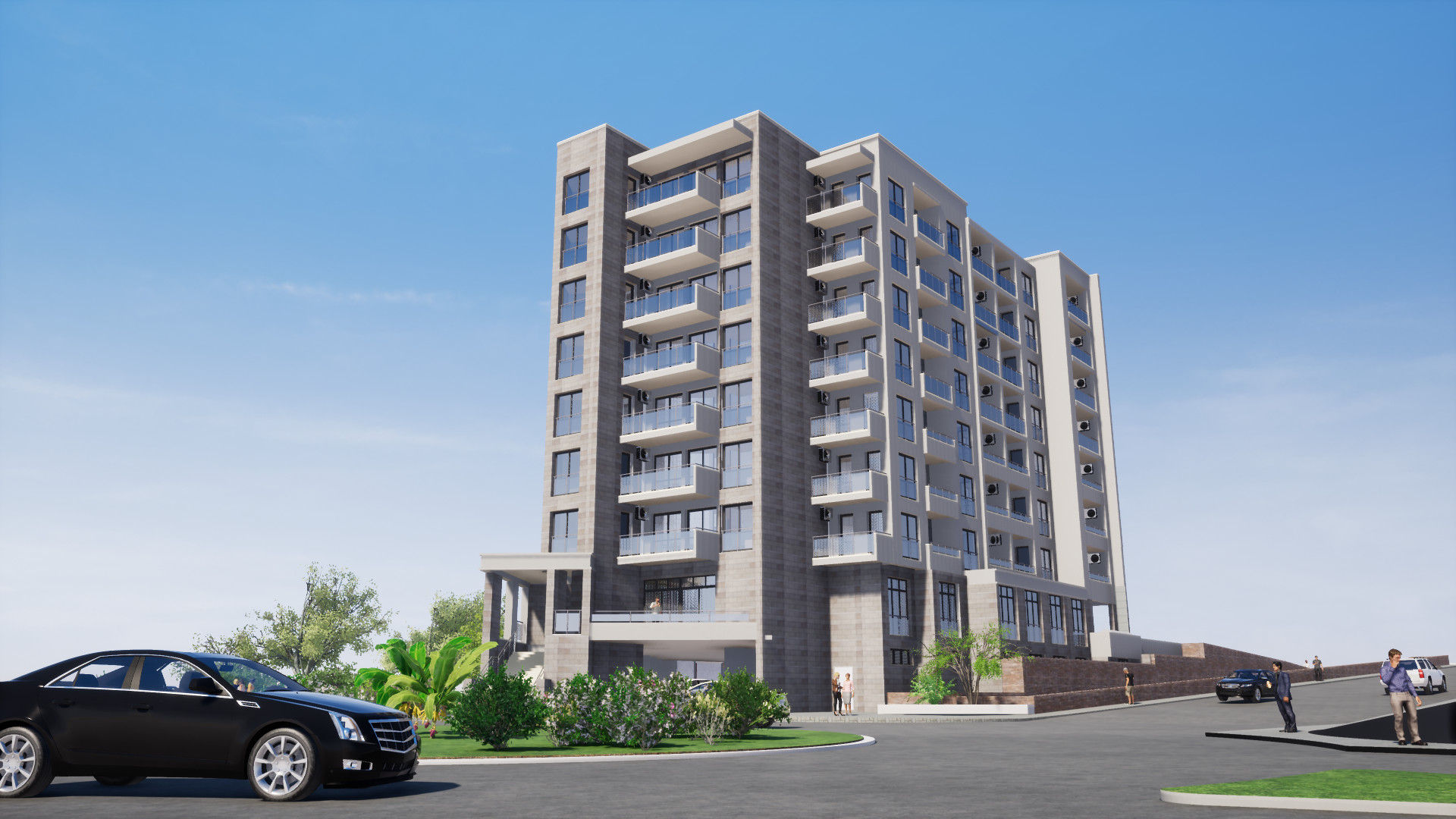 Projekt:<b>
                                                                    Apartmanski objekat - Bečiči
                                                                </b>