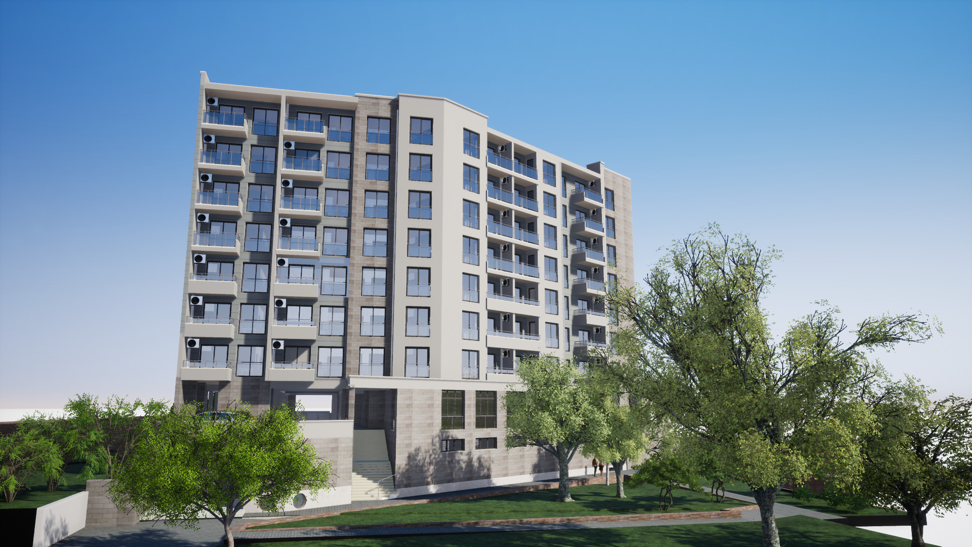 Projekt:<b>
                                                                    Apartmanski objekat - Bečiči
                                                                </b>