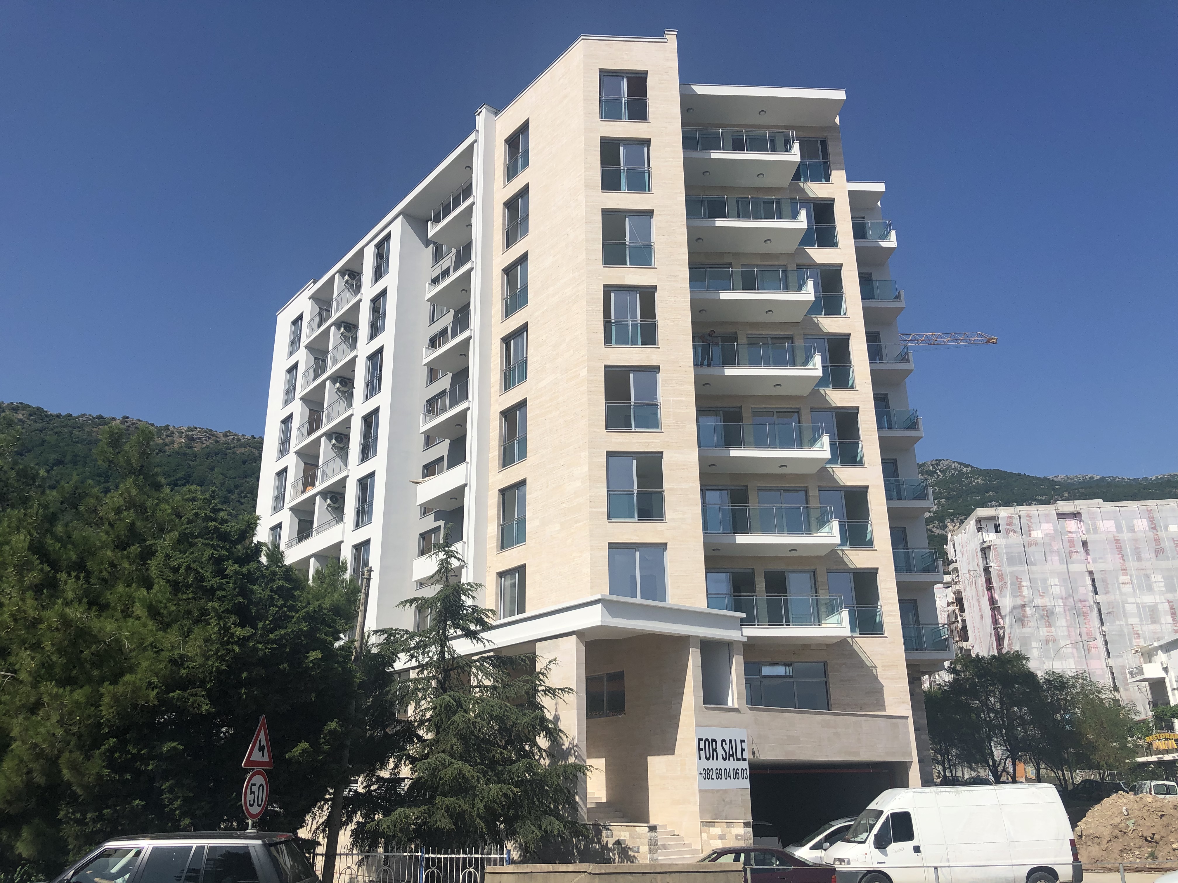 Projekt:<b>
                                                                    Apartmanski objekat - Bečiči
                                                                </b>