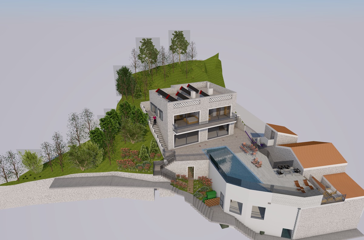 Projekt:<b>
                                                                    Stambeni objekat Podličak - Budva
                                                                </b>