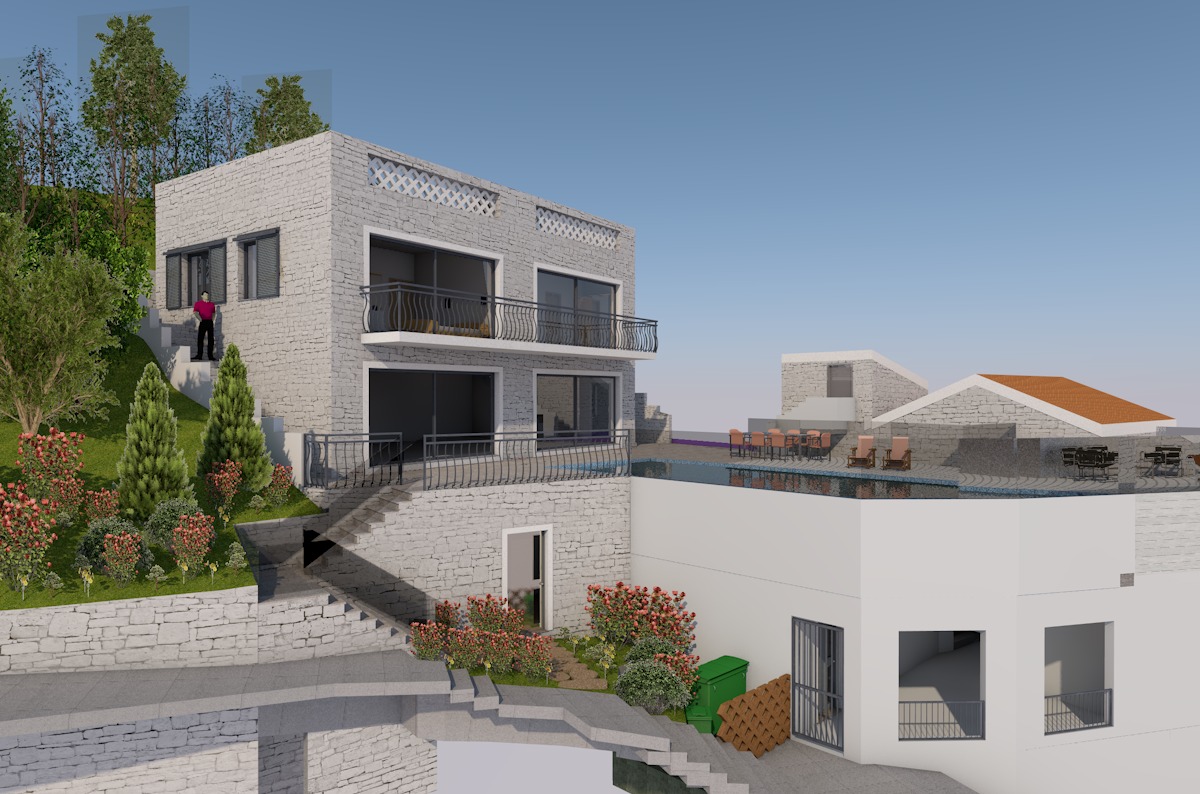 Projekt:<b>
                                                                    Stambeni objekat Podličak - Budva
                                                                </b>