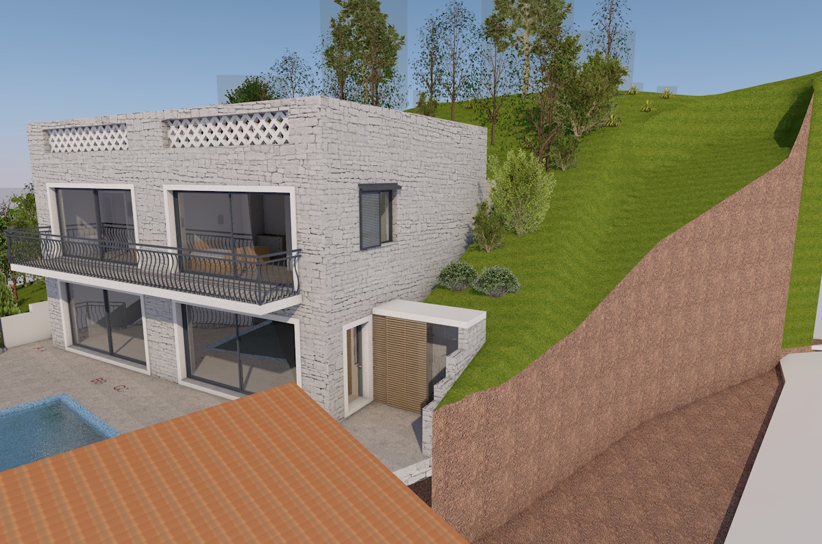 Projekt:<b>
                                                                    Stambeni objekat Podličak - Budva
                                                                </b>